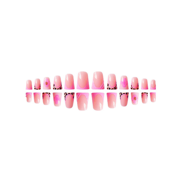 Floral Design Press-On Nail Set Stornfield