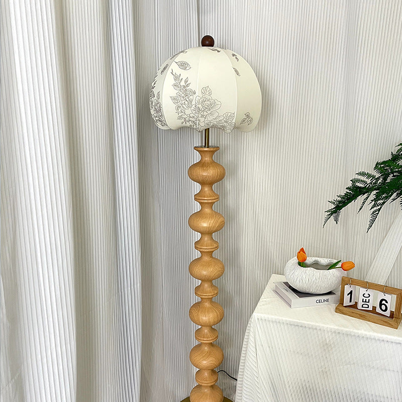 Elegant Floral Console Lamp