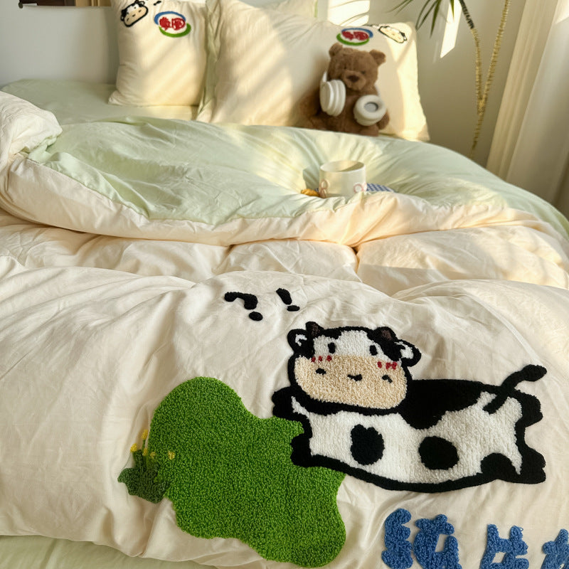 Playful Animal-Themed Bedding Set