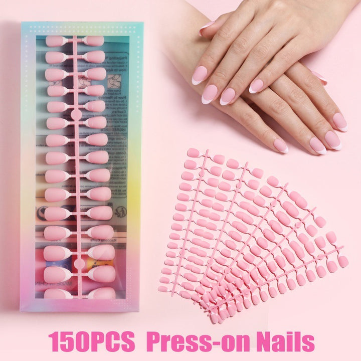Elegant artificial nails with matte finish Stornfield