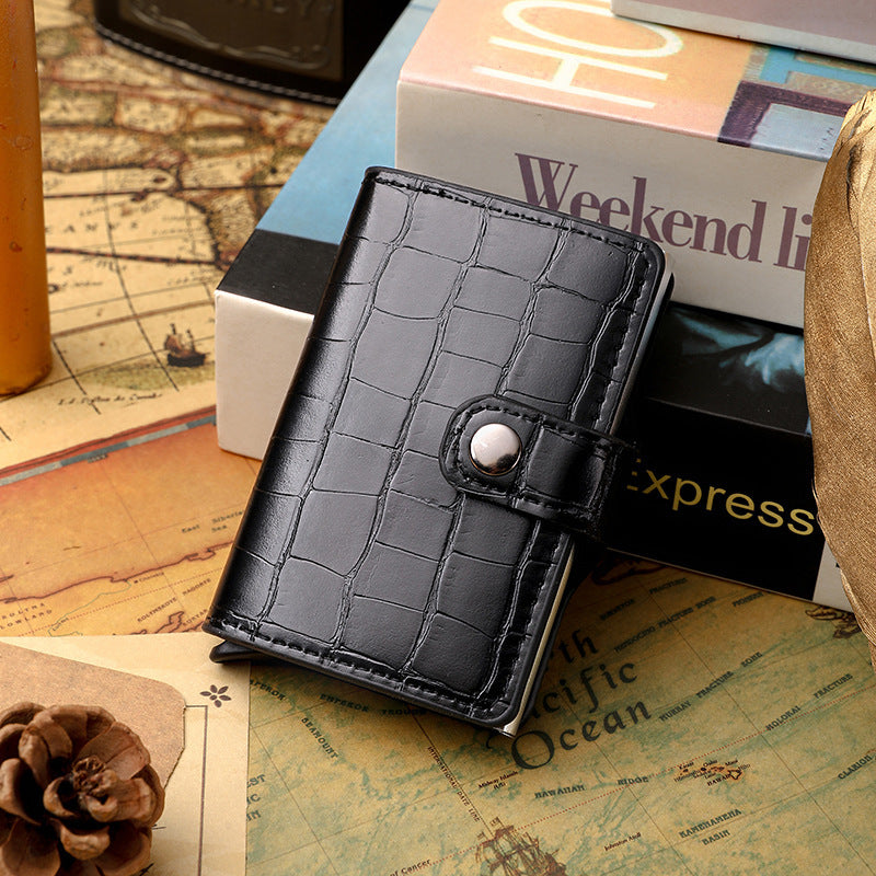 RFID-Blocking Leather Cardholder Stornfield
