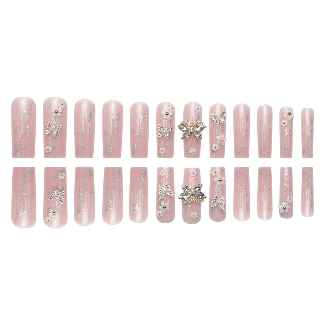 Extravagant Decorative Press-On Nails Stornfield