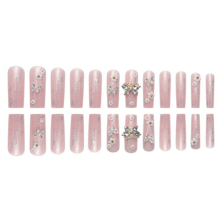 Extravagant Decorative Press-On Nails Stornfield
