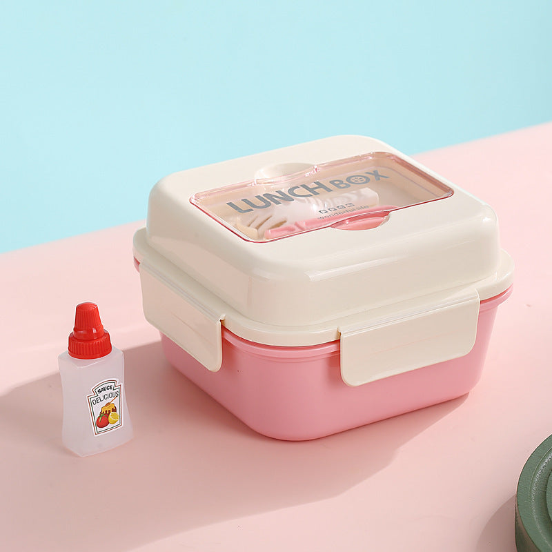 Versatile Multi-Compartment Lunch Container