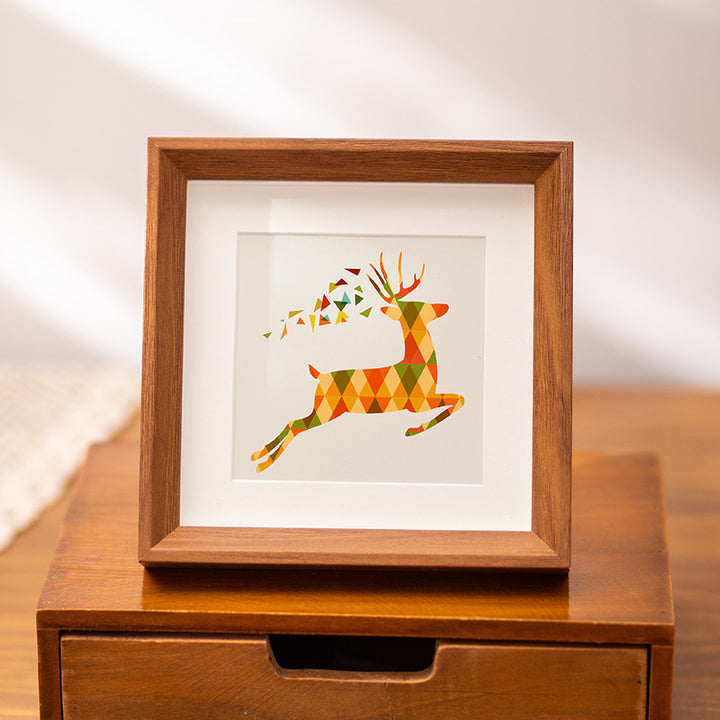 Charming Illustrated Pet Frame for Home