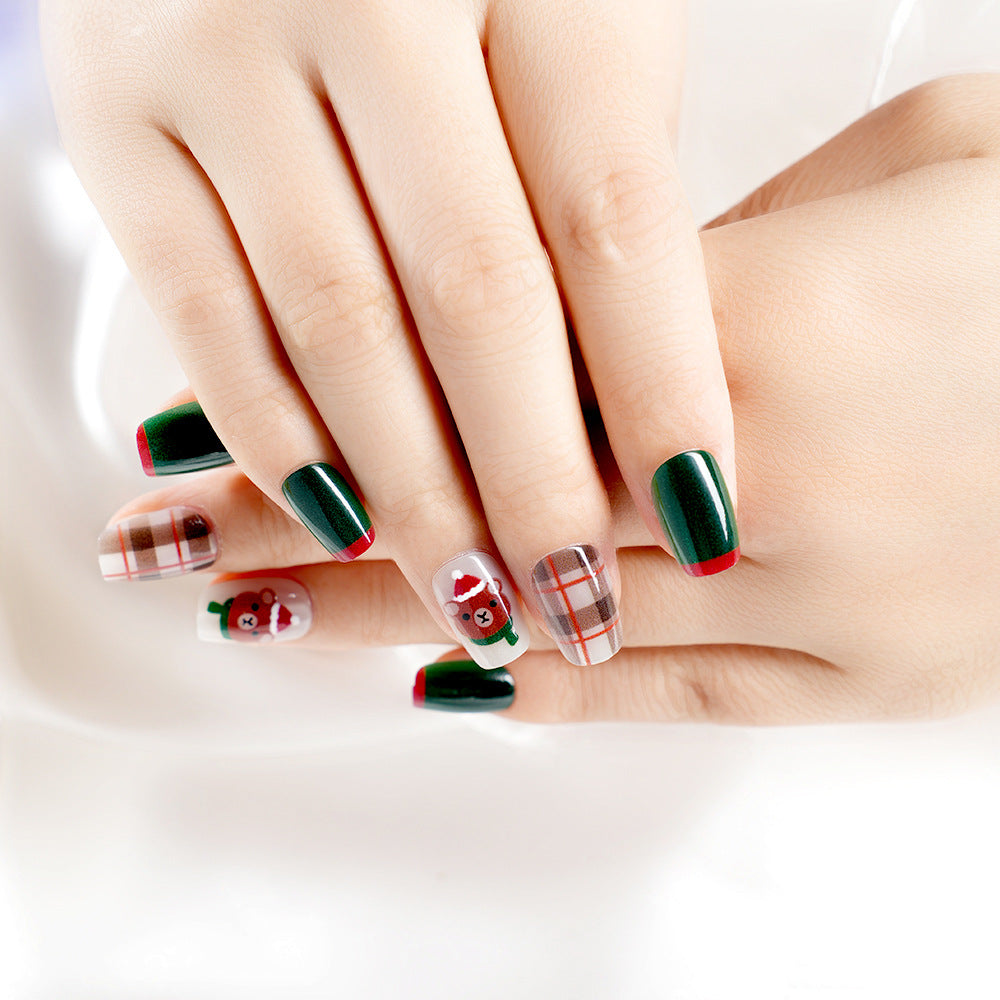 Festive Themed Press-On Nail Set Stornfield