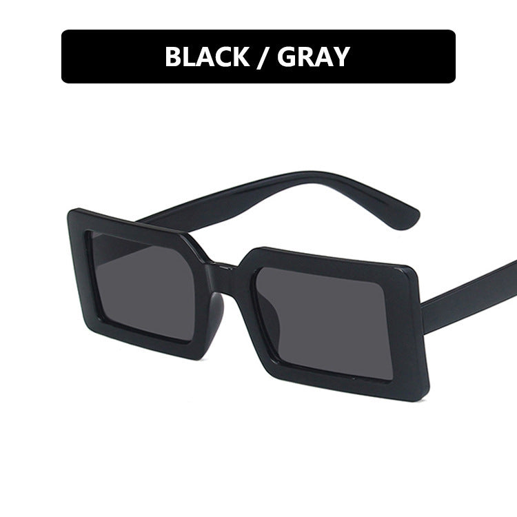 Women's square sunglasses with modern, wide frame and protective UV filter Stornfield