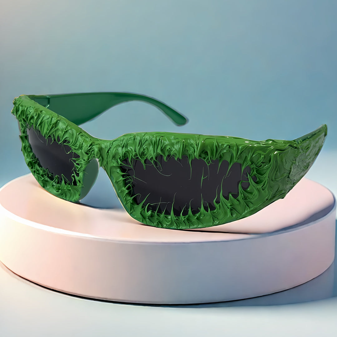 Ladies futuristic sunglasses with innovative and unique frame Stornfield