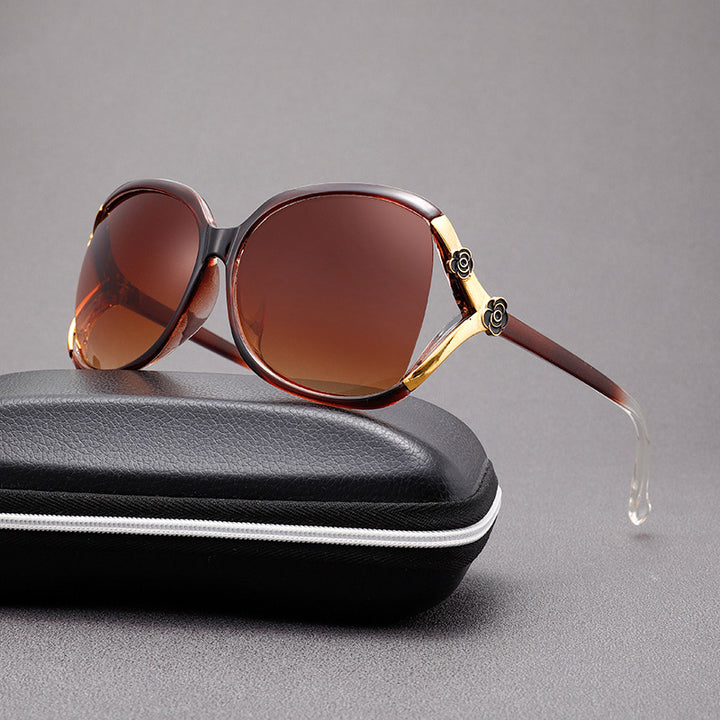 Women's Oversized Designer Sunglasses with Luxurious Accents Stornfield