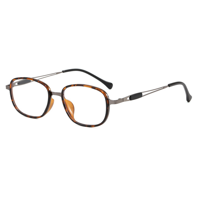 Fashionable sunglasses with square frame and slim metal frame Stornfield