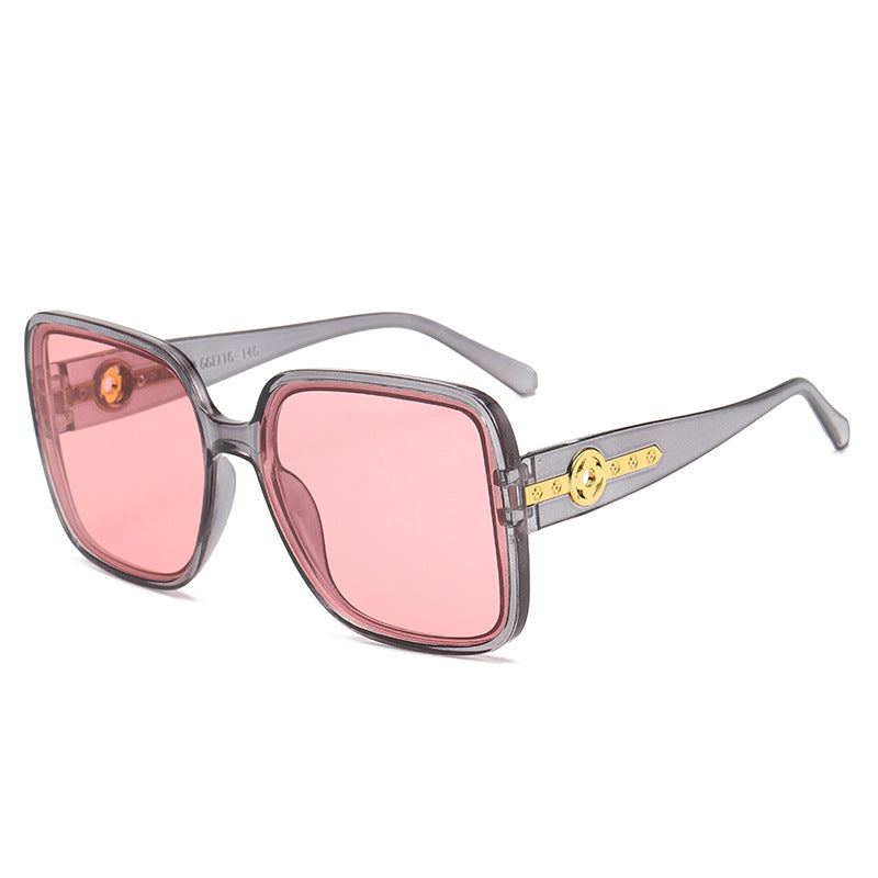 Women's fashionable square sunglasses with luxurious details Stornfield