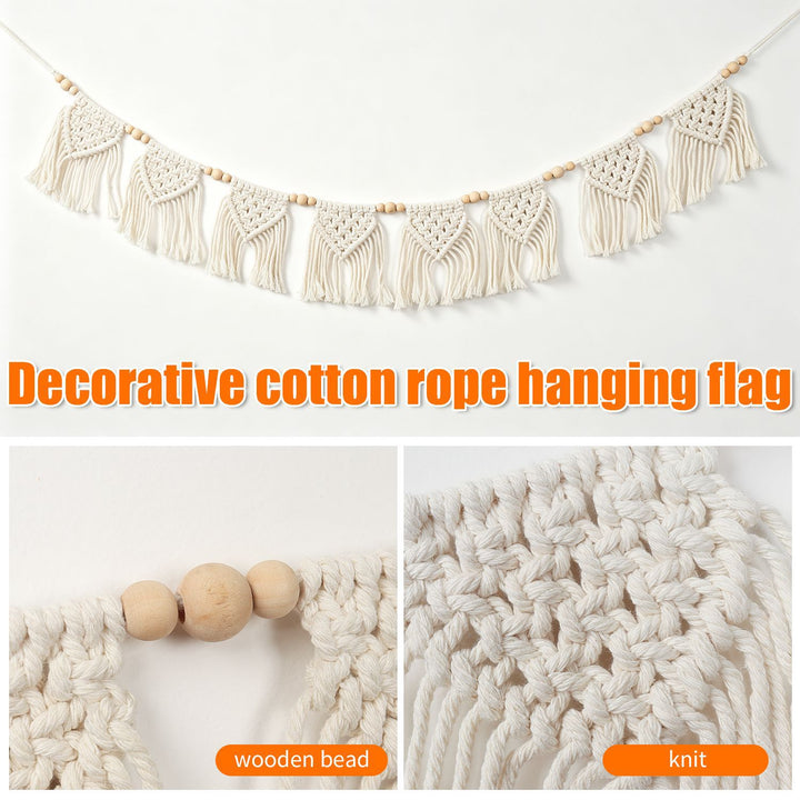 Decorative Macrame Garland Stornfield