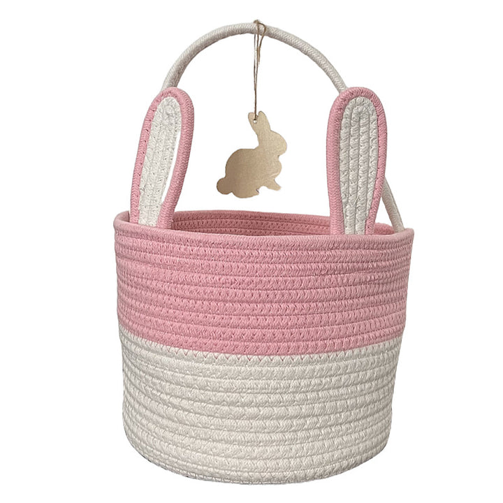 Women Decorative Basket with Bunny Ear Accent Stornfield