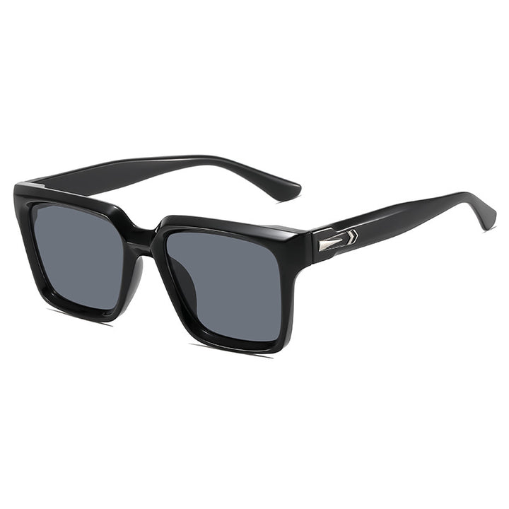 Elegant Oversized Square Frame Sunglasses Stornfield
