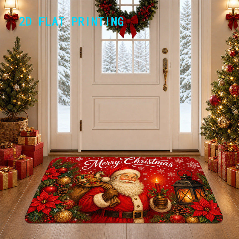 Holiday-Themed Entryway Mat Stornfield