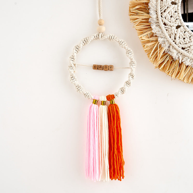 Decorative Macrame Dreamcatcher Wall Hanging Stornfield