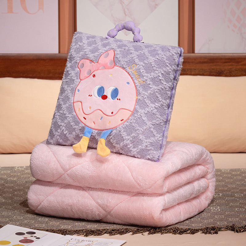 Plush pillow with cute cupcake design Stornfield