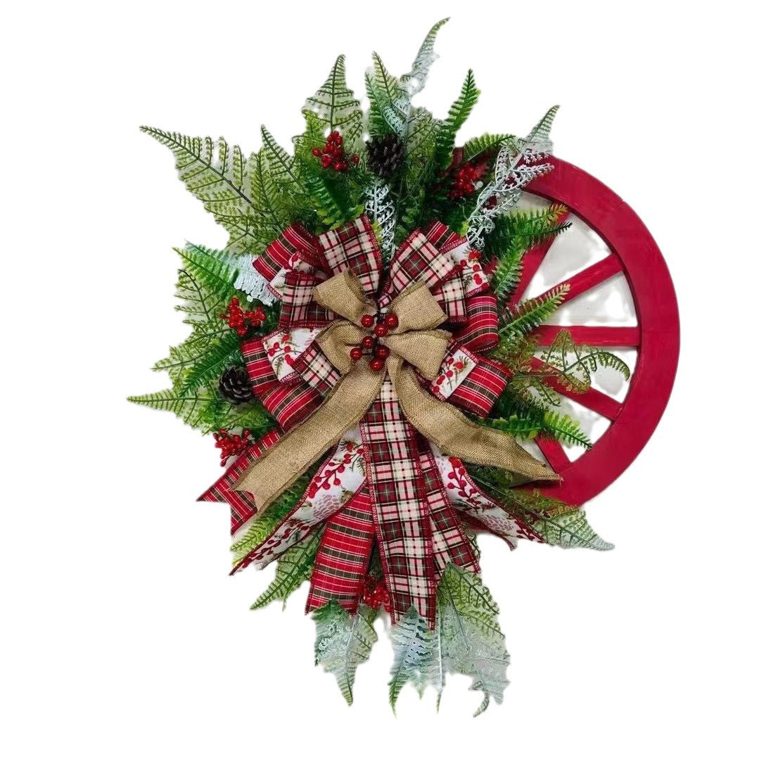Rustic Farmhouse Christmas Wreath