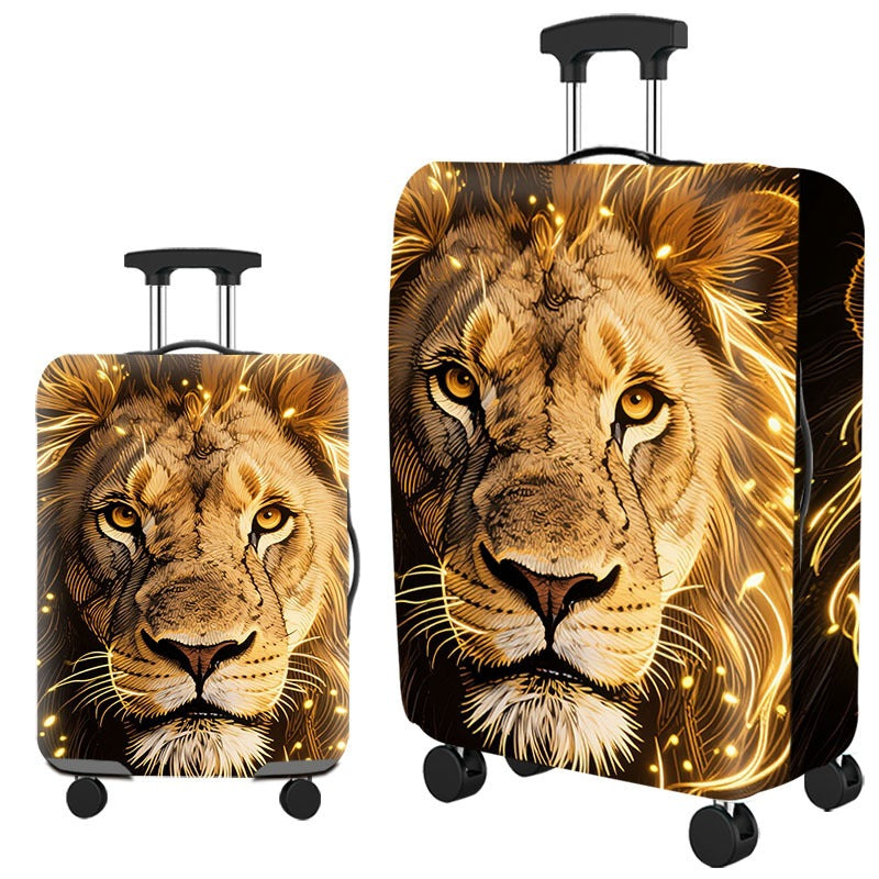 Artistic Cat-Themed Hard Shell Suitcase Stornfield