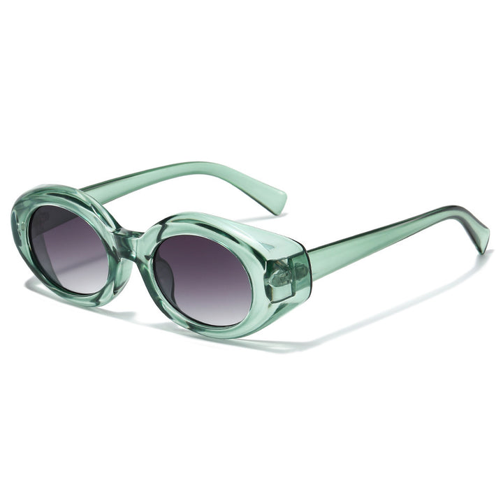Oversized Geometric Sunglasses with Thick Frames Stornfield