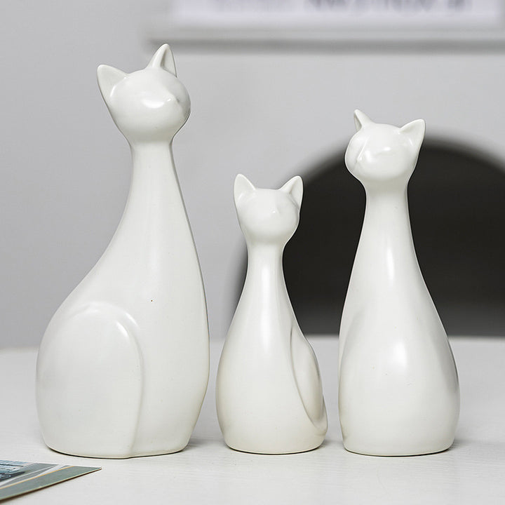 Decorative Ceramic Cat Stornfield