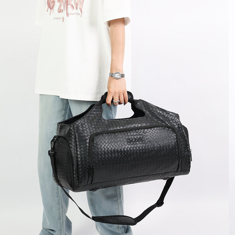 Sporty Duffel Bag with Versatile Compartments and Water-Repellent Material Stornfield