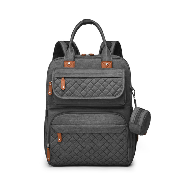 Multi-Functional Quilted Travel Backpack Stornfield