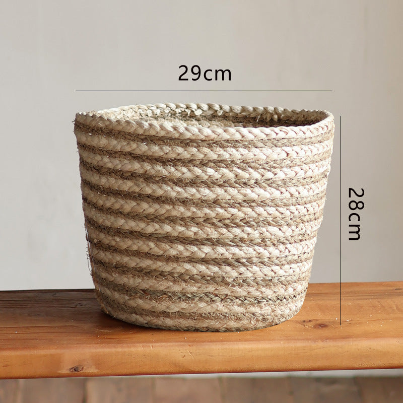 Handwoven storage basket Stornfield