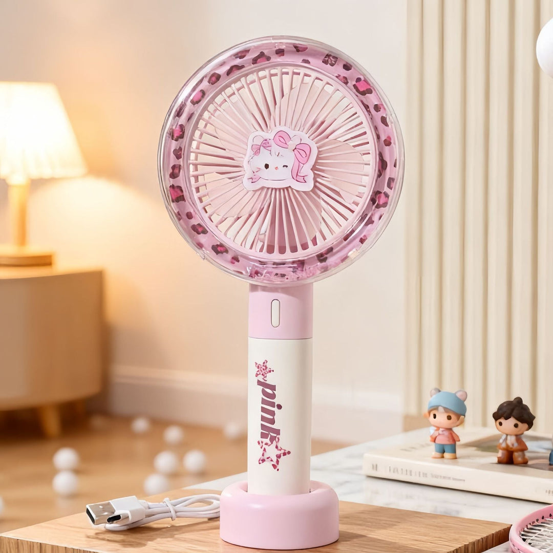 Women Portable Mini Air Cooler with USB Connection and Stepless Speed Control Stornfield