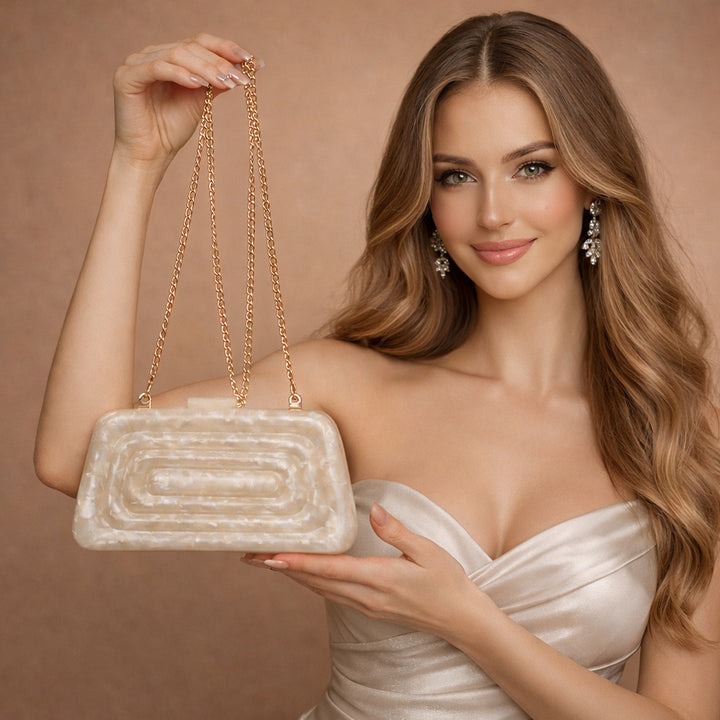 Artistic Patterned Clutch