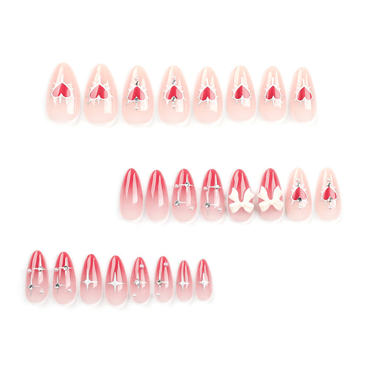 Exquisite acrylic nails with cute and decorative design Stornfield