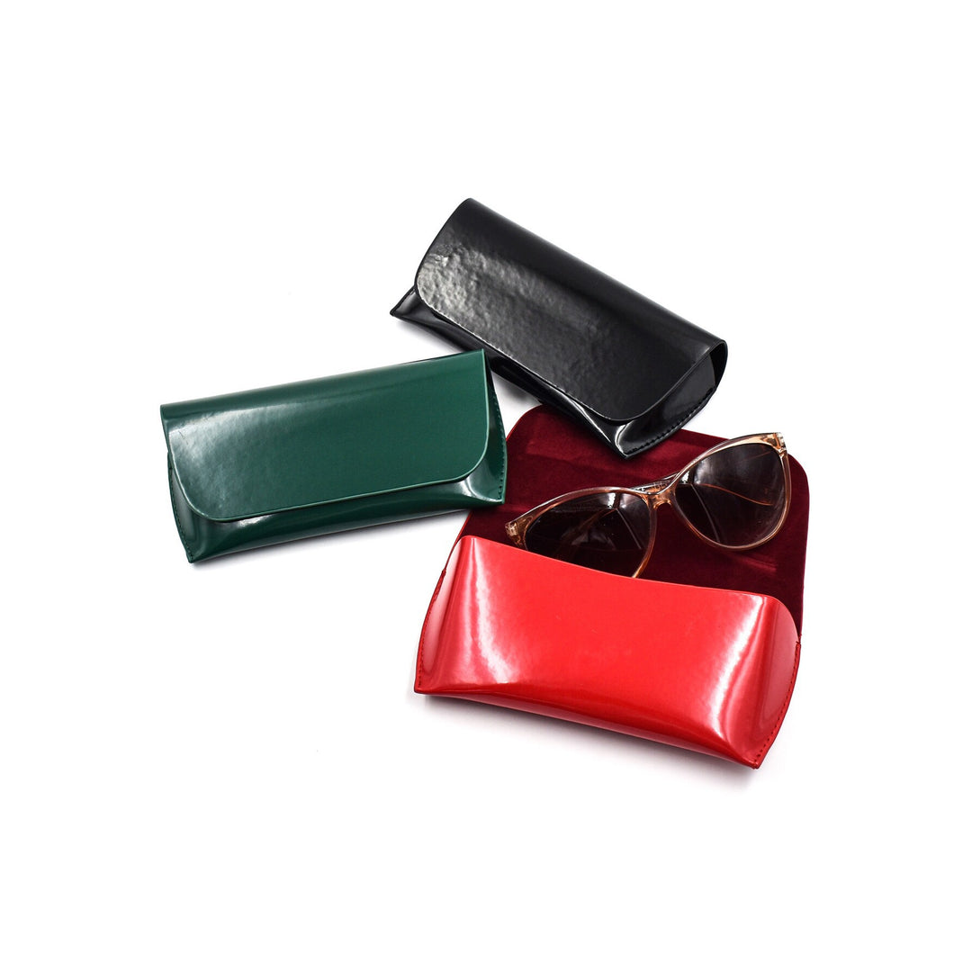 Chic Patent Leather Eyewear Case Stornfield