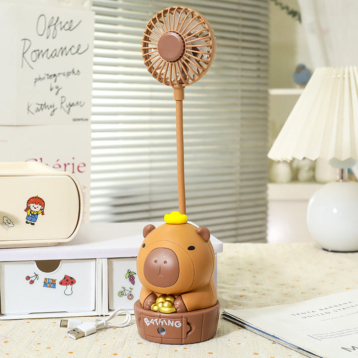 Women's Portable Mini Fan in Cute Bear Design Stornfield