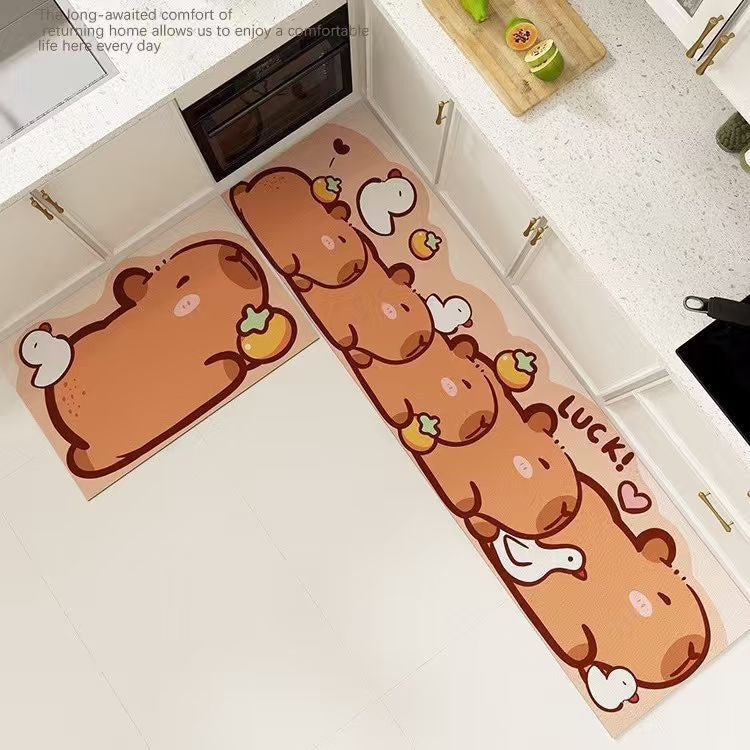 Food-Themed Kitchen Mat