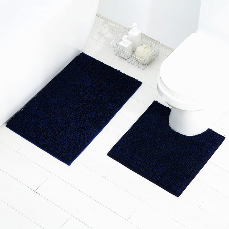 Soft Chenille Bath Mat Set Stornfield