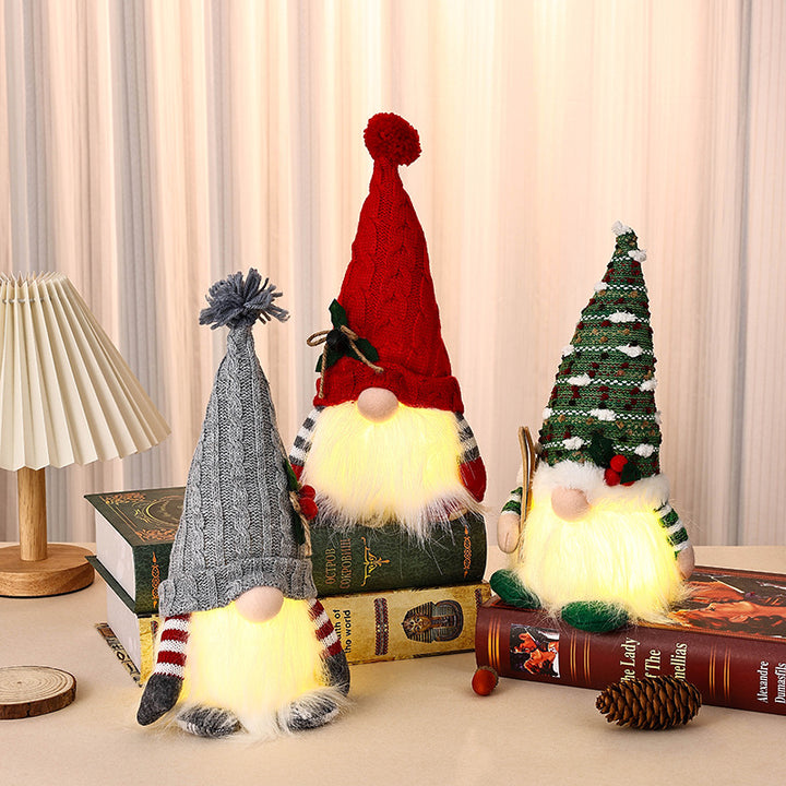 Decorative LED Gnome Lamp Stornfield
