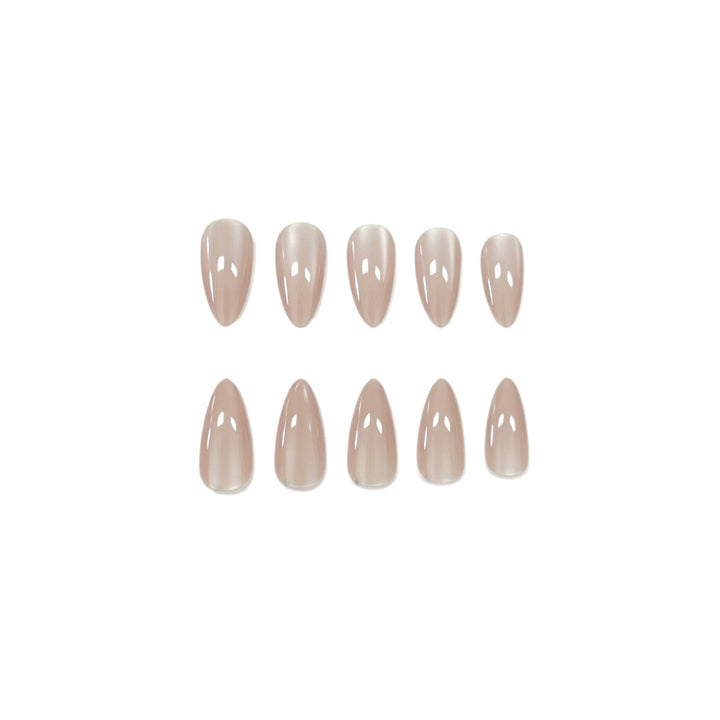 Elegant Almond-Shaped Acrylic Nail Enhancements Stornfield