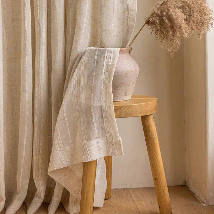 Textured Linen Curtains Stornfield