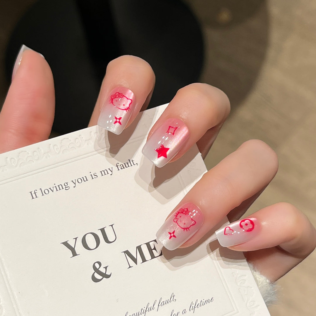Artistic Press-On Nails Stornfield