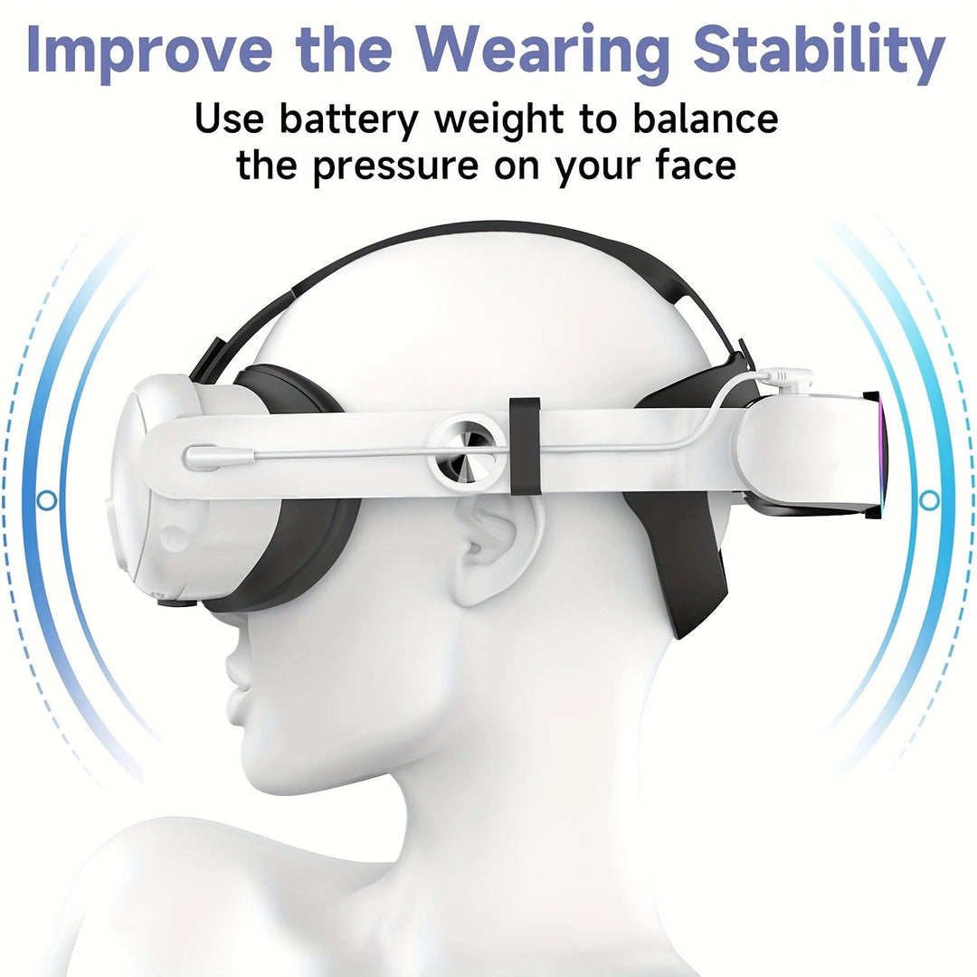 Ergonomic VR headset with high-performance battery Stornfield