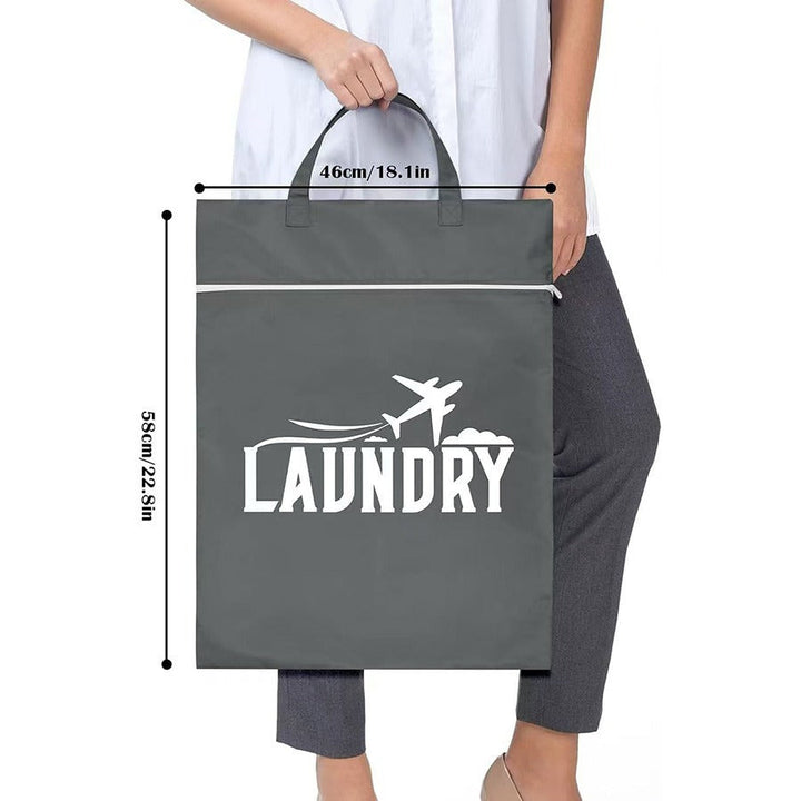 Stylish Laundry Tote with Zipper Stornfield