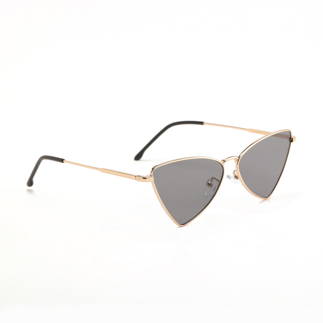 Women trendy Cat-Eye sunglasses with golden accents Stornfield