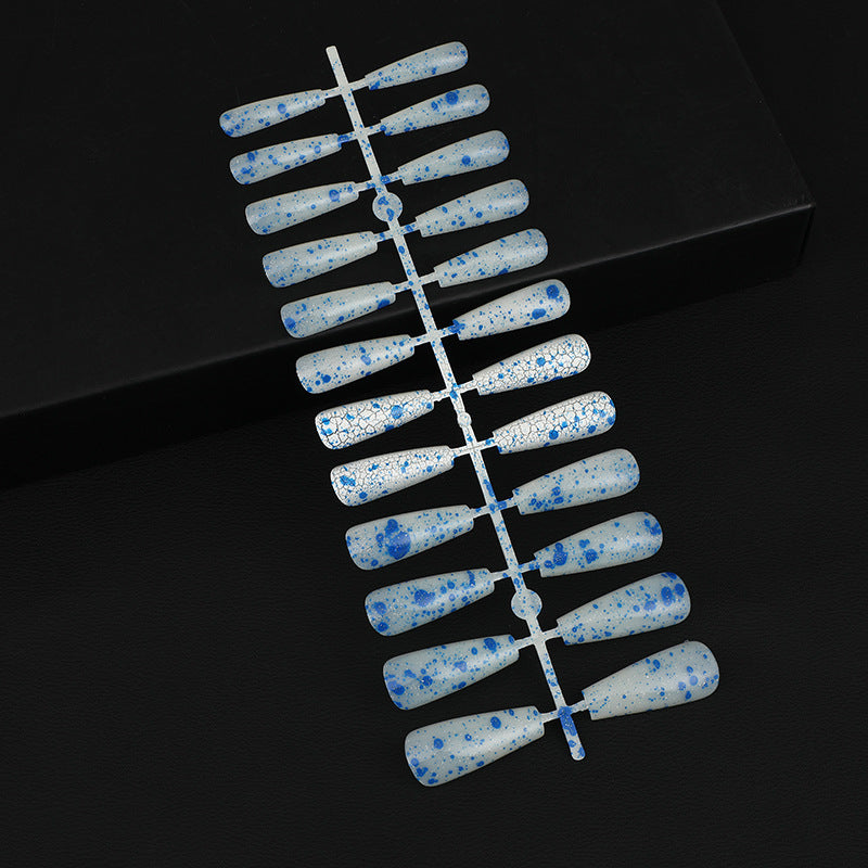 Artificial nails with delicate floral design Stornfield