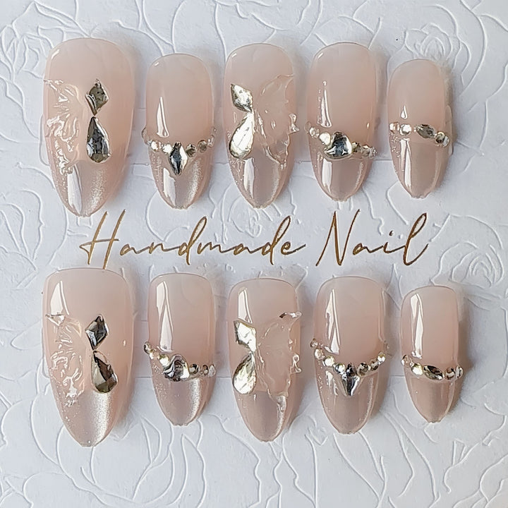 Artistic Press-On Nail Design Stornfield 1789803418