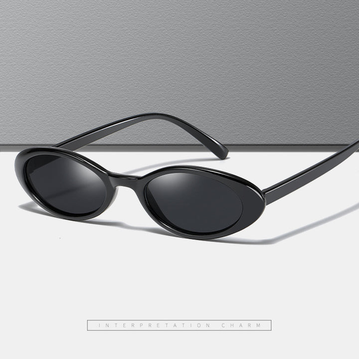 Women's fashionable sunglasses in contemporary oval design Stornfield