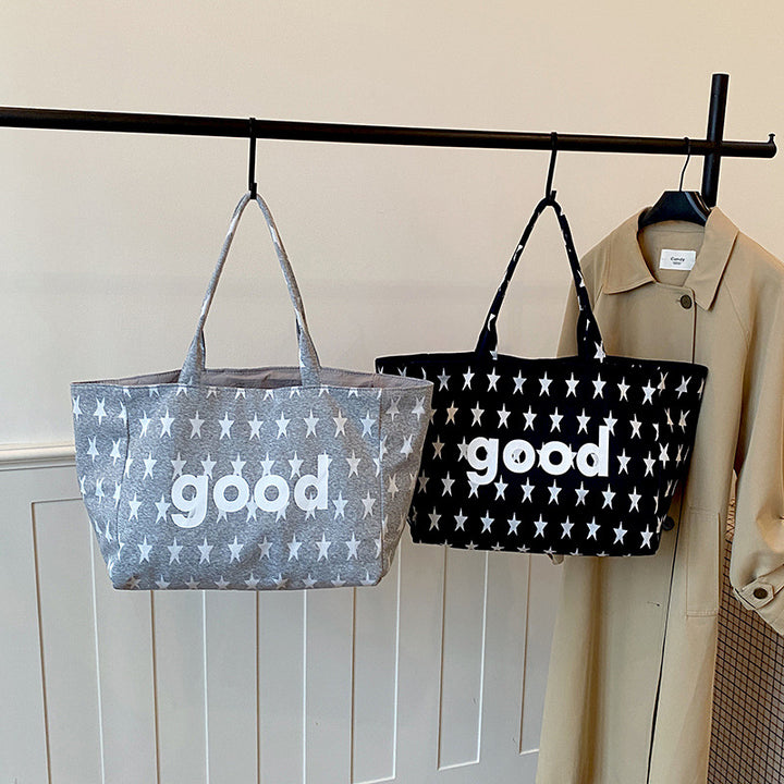 WoCasual Graphic Print Tote Bag Stornfield