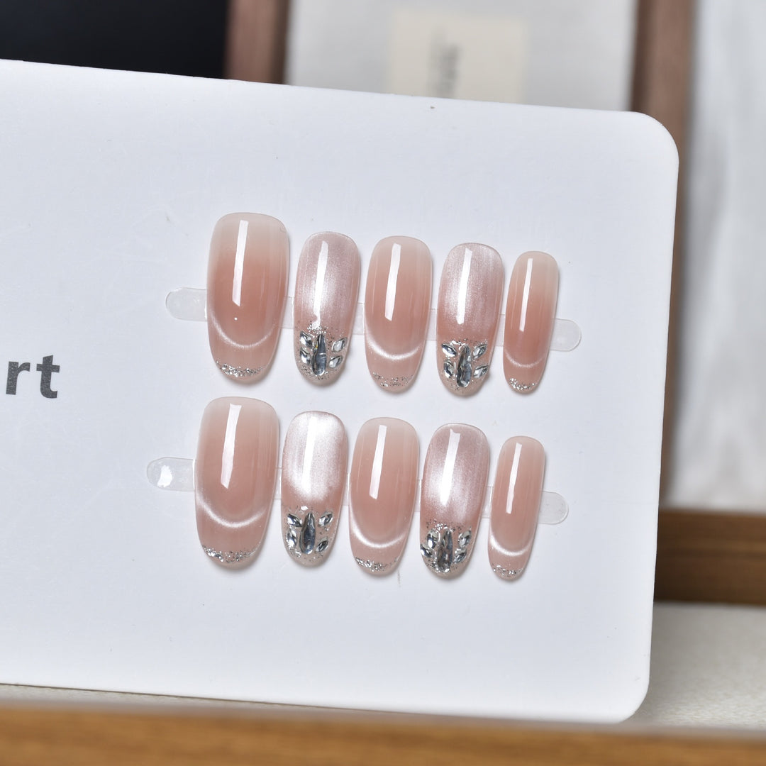 Decorative Animal Print Press-On Nail Set Stornfield