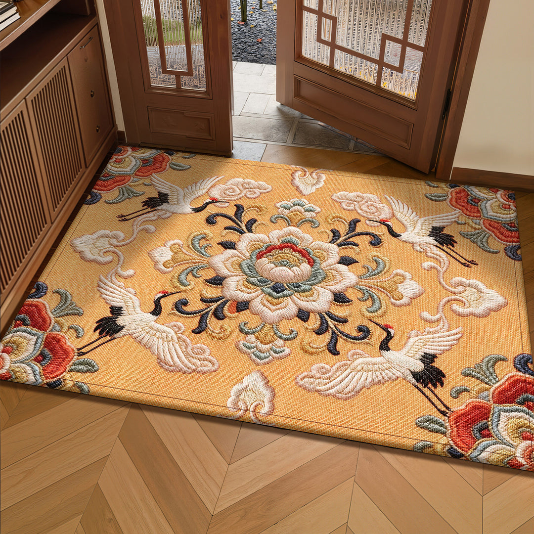 Decorative Floral Area Rug