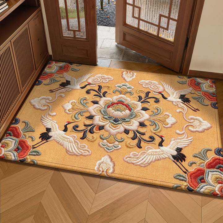 Decorative Floral Area Rug