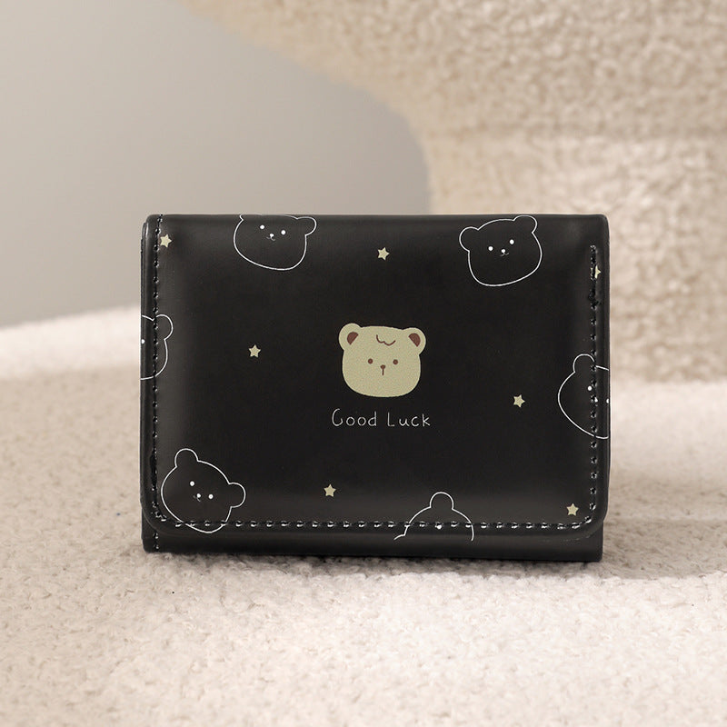 Cute Bear-Themed Cardholder
